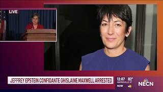 Ghislaine Maxwell Charged with Enticement of Minors Who Was Jeffrey Epstein's Confidante | NECN