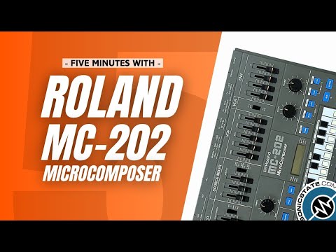 Roland MC-202 MicroComposer 1983 - 1985 - Gray image 6