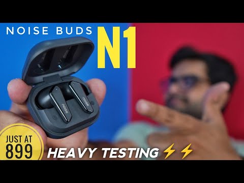 Thumbnail for Noise Buds N1 True Wireless Earbuds Just at 899 ⚡⚡ Heavy Testing ⚡⚡