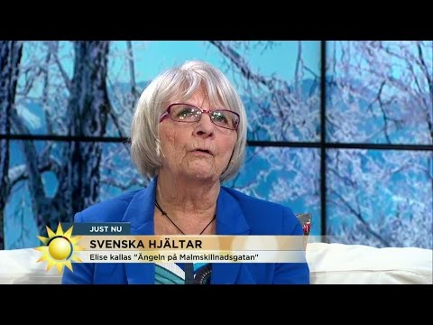 Hon är ”Ängeln på Malmskillnadsgatan” - Nyhetsmorgon (TV4)