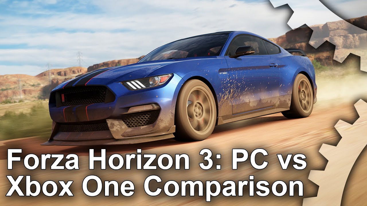 Forza Horizon 3 - PC vs Xbox One Graphics Comparison