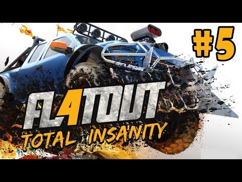 FlatOut 4: Total Insanity - Walkthrough - Part 5 - Exhausted Runs Derby Cup (PS4 Pro HD) [1080p]