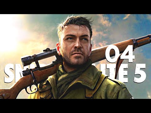Sniper Elite 5 PL #4 - Wojenna fabryka (4K Gameplay PL)