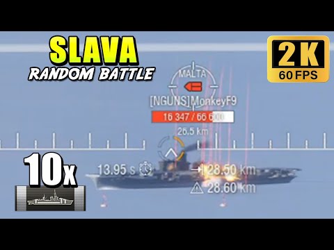 Slava: Sinking Enemy Carrier in Under Two Minutes