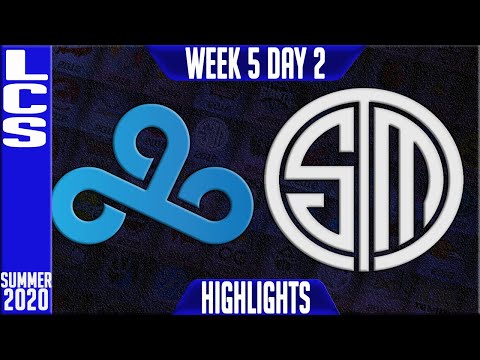 C9 vs TSM Highlights | LCS Summer 2020 W5D2 | Cloud9 vs Team Solomid