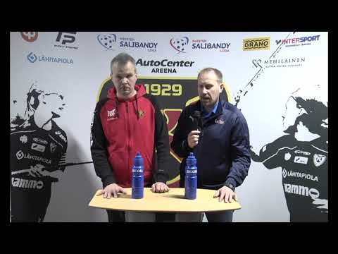 Miesten Salibandyliiga: Koovee–Oilers, 3.10.2018, Lehdistötilaisuus