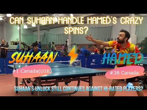 Hamed BASHTBAVI (#38 Canada) [2793] - Suhaan [2230] (#1 Canada U16) - CCTTA House League