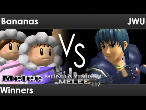 MNM 117 - Bananas (ICs) vs JWU (Marth) Winners - Melee