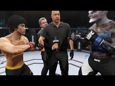 Bruce Lee vs. Tortue Alien - EA Sports UFC 2 - Dragon Fights 🔥🐲