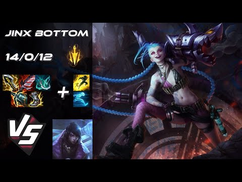 BOTTOM Jinx vs Aphelios - EU Grandmaster Patch 14.7