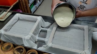 Download lagu Tahu buatan tangan, tahu kering dan pembuatan susu kedelai-Makanan jalanan Taiwan mp3