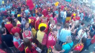 preview picture of video 'Belgique - Russie à BINCHE (part.1) // World Cup 2014'