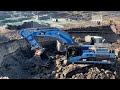 Big Excavators Wheel Loaders Bulldozers Heavy Transports And Front Shovel Excavators Mining