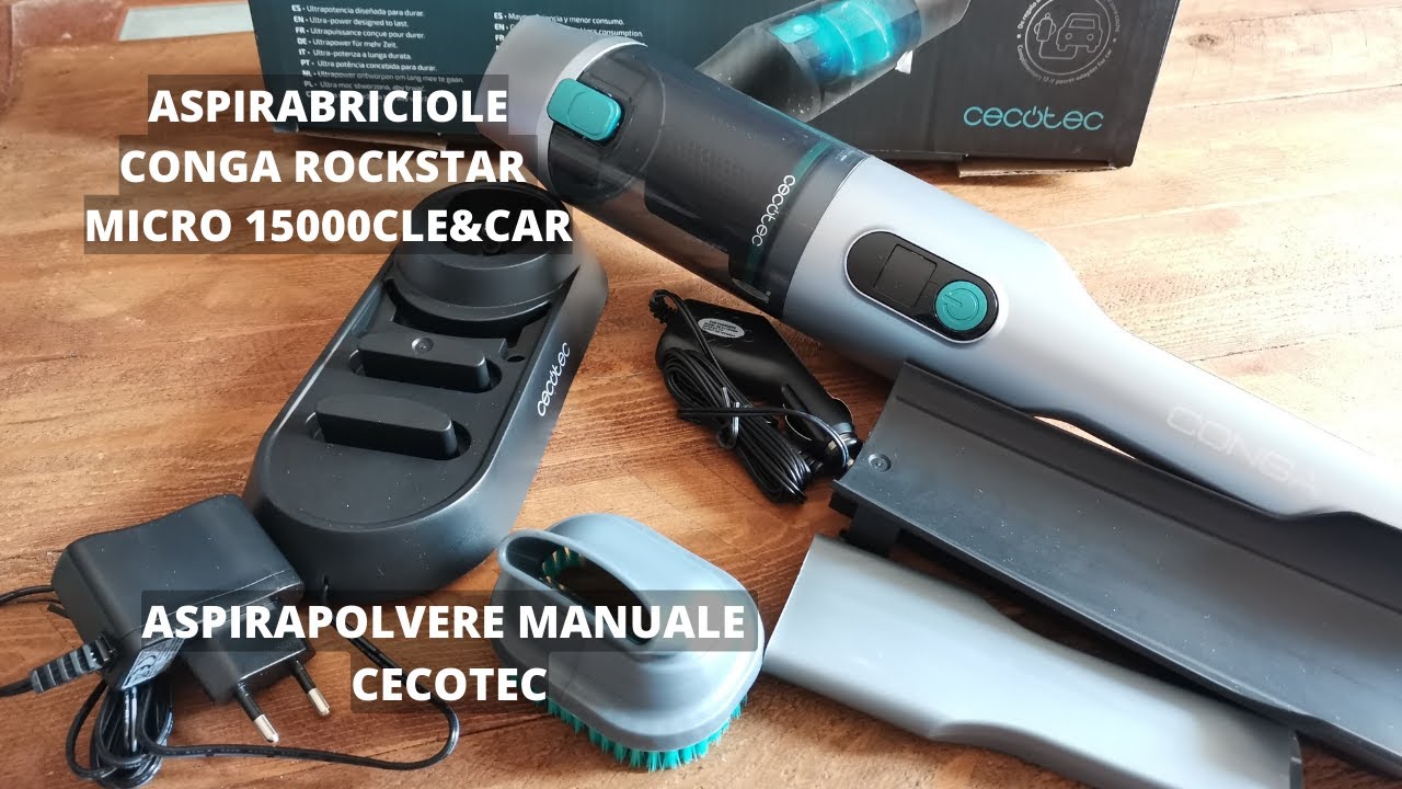 Aspirabriciole Conga RockStar micro 15000 clean&car