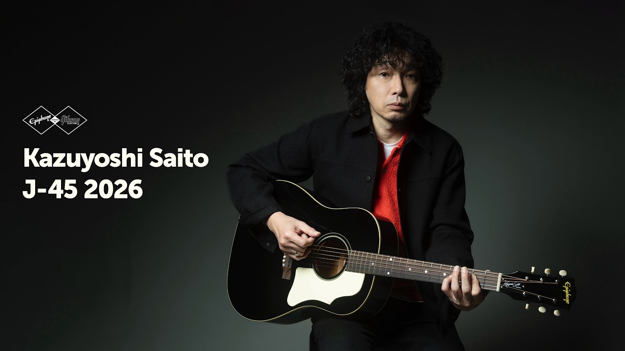 Epiphone Inspired By Gibson Custom Kazuyoshi Saito J-45 2026