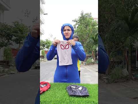 Team Spiderman True Or False Mask,nono #Shorts