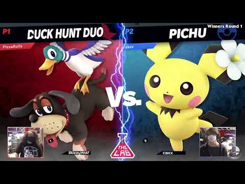 The Lab: Rebirth [Winners Round 1] - BlizzyWolf (Duck Hunt) vs caxx (Pichu) - Super Smash Bros. Ulti