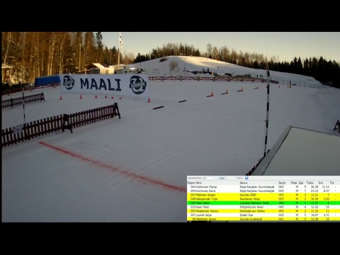 SM-hiihtosuunnistus, Kerava 24.2.2018