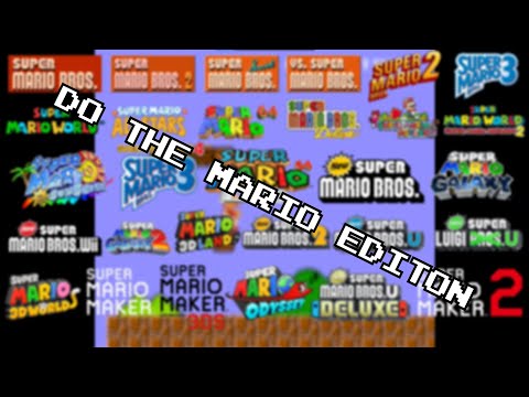 Super Mario Bros. Theme Ultimate Mashup (Mainline Series) (w/ Do The Mario)
