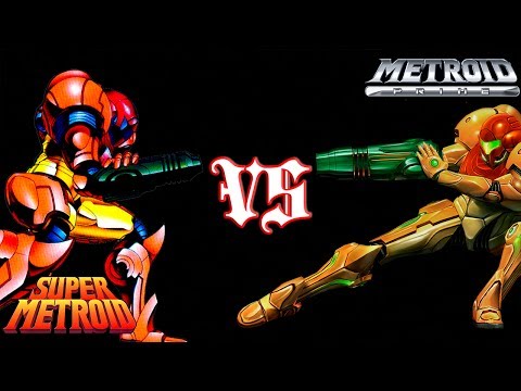 Super Metroid VS Metroid Prime (comparison)