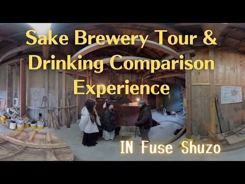Sake Brewery Tour & Drinking Comparison Experience(English)