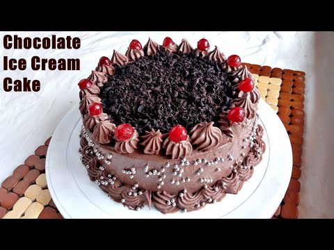 Chocolate Ice Cream Cake  | Arun Ice Cream Style | only 3 ingredients | Ice Cream Cake Recipe