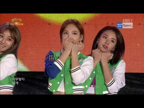 161009 TWICE -  Cheer Up @ KBS1 Open Concert