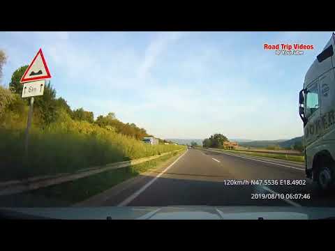 Hungary - Highway  M1 / in the direction to Austria / August 2019