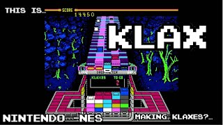 This is KLAX for the NES