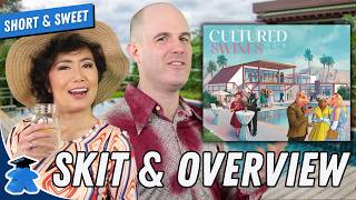 Cultured Swines - A party couple matching game for cultured humans. Overview and Skit.