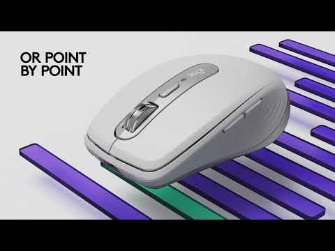 Logitech MX Anywhere 3 for Mac - Bluetooth Wireless Mouse