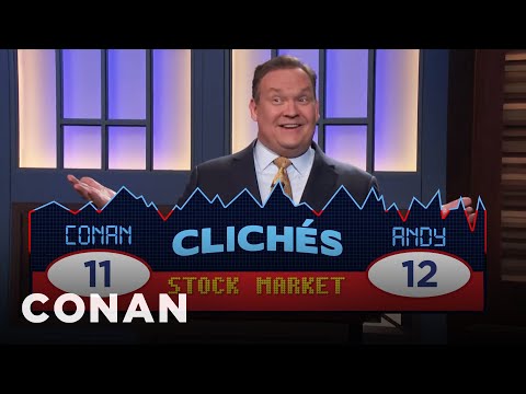 Conan & Andy’s Stock Market Cliché-Off | CONAN on TBS
