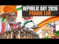 Republic Day 2026 LIVE Full Dress Rehearsal Parade Held Despite Rain Thunderstorm In Delhi N18G