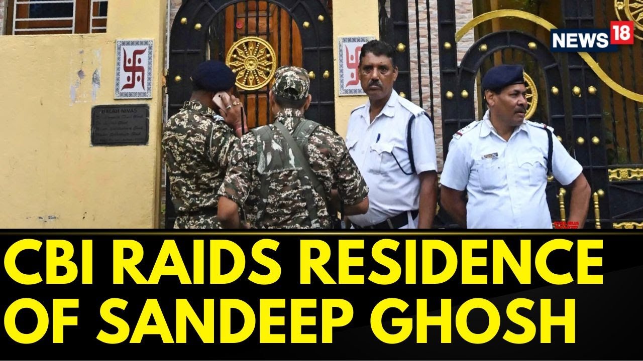 Kolkata: CBI Raids Sandip Ghosh`s Residence Over `Financial Irregularities` In RG Kar Hospital