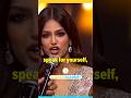 The Answer That Won Her The Miss Universe Crown Harnaaz Sandhu ️ Shorts Viral Motivation Yt