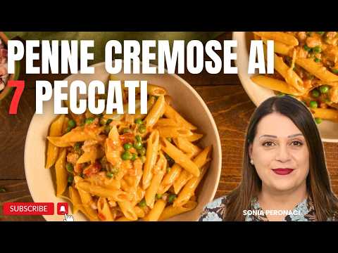 La pasta dei 7 peccati esiste davvero! Facile, cremosa e irresistibile!