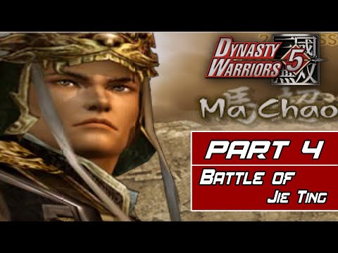 Ma Chao Part 4 Battle of Jie Ting Gameplay on PS2 - PCSX2 (4K/60FPS) Dynasty Warriors 5 (DW5)
