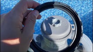 How To Stop Pool Filter From Leaking Water - Bestway Steel Pro Max