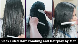 Download lagu Indian Women Sleek Oiled Hair Combing and Hairplay by Man | Double Comb sleek Hair Brushing ๐คฉ mp3 Download lagu Indian Women Sleek Oiled Hair Combing and Hairplay by Man | Double Comb sleek Hair Brushing ๐คฉ mp3
