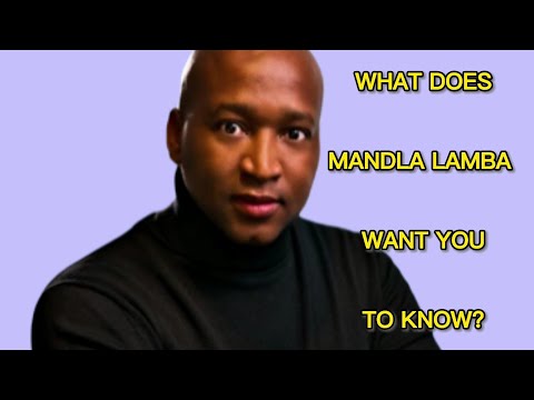 BREAKING. MANDLA LAMBA ADDRESSES PONZI SCHEME RUMORS.