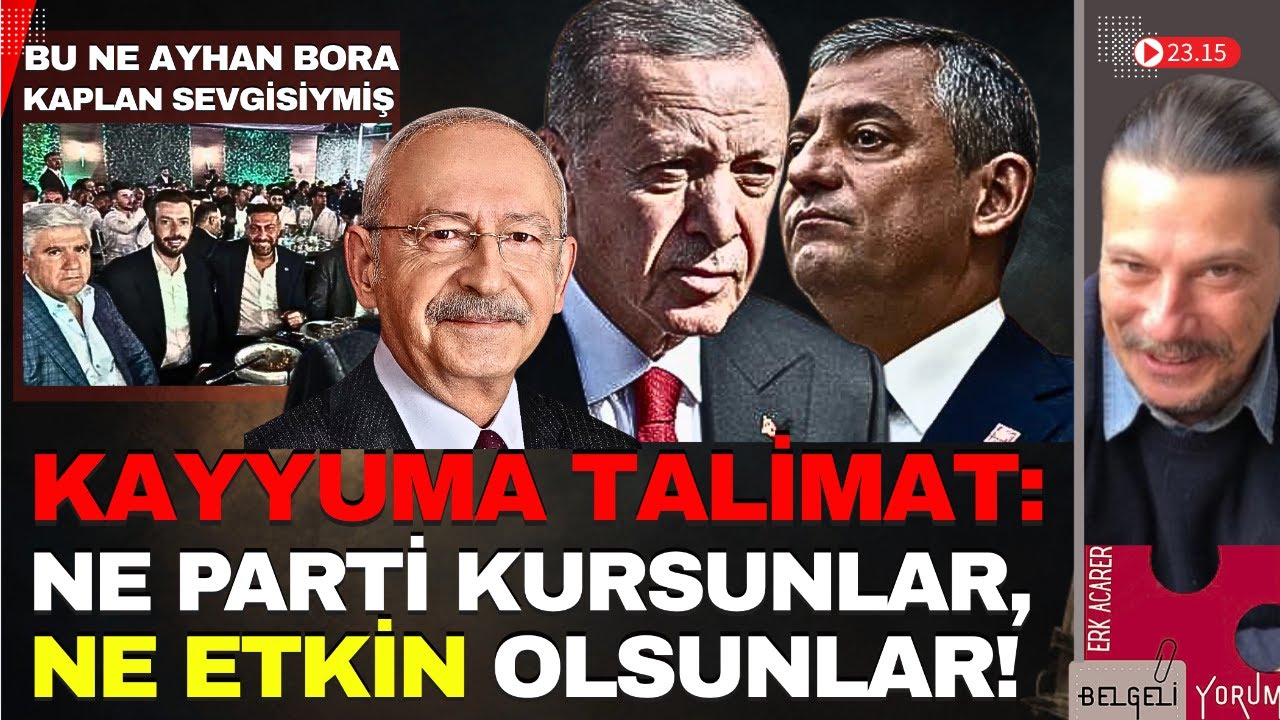 KAYYUMA TALİMAT: NE PARTİ KURSUNLAR, NE ETKİN OLSUNLAR! #özgürözel #kılıçdaroğlu #akıngürlek