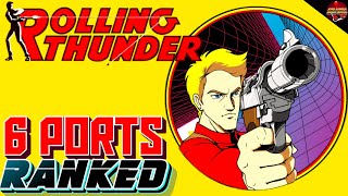 Which Version of Rolling Thunder Did I Rank No.1? (4K/60FPS) #rollingthunder #namco #arcadegames