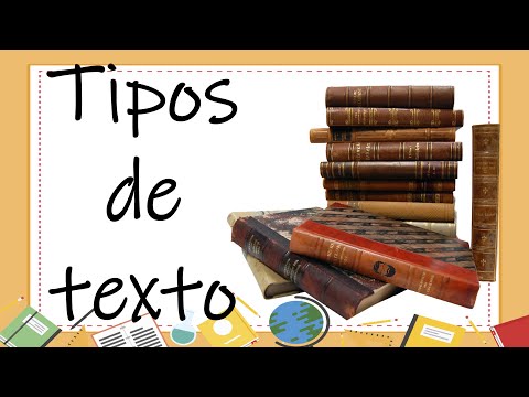 Tipos de texto.
