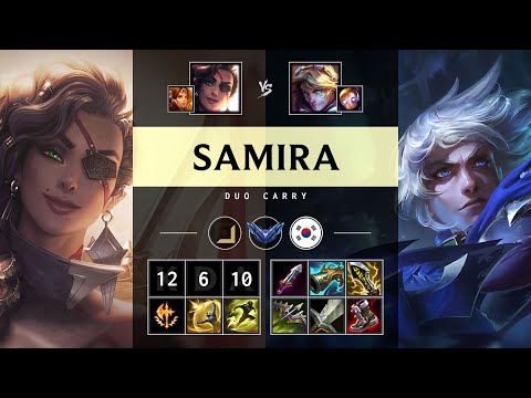 Samira ADC vs Ezreal - KR Diamond Patch 25.20