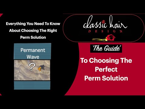 The Guide To Choosing The Perfect Perm Solution