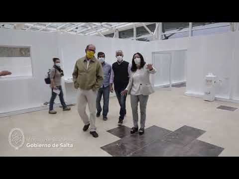 Tramo final de adecuación del Centro de Referencia COVID-19 de Limache