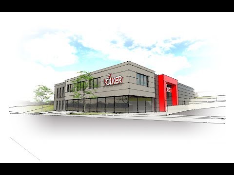 Baudokumentation für Völker Küchen in Hösbach. Begleitung bei den Bauarbeiten.