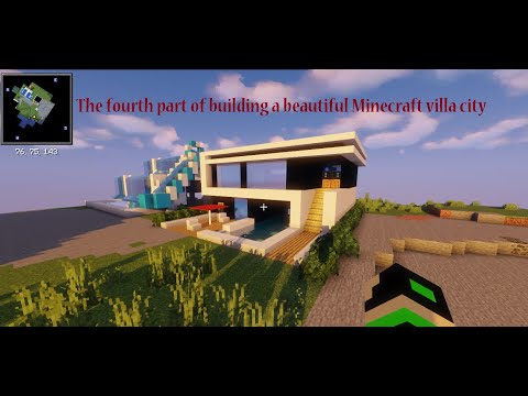 Mr beast gamers-The fourth part - building a villa city in Minecraft