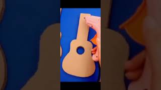 Download lagu How to make guitar /DIY guitar # cardboard guitar diy # origami mp3
