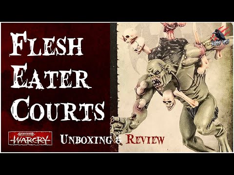 WARCRY FLESH EATER COURTS UNBOXING REVIEW - Flesh-Eater Courts The Warhammer Warcry Warband For You?